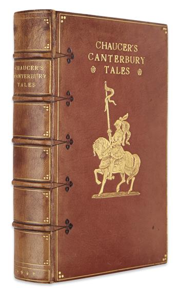 (FLINT, WILLIAM RUSSELL.) Chaucer, Geoffrey. Chaucers Canterbury Tales.